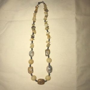 Yellow Jasper Necklace